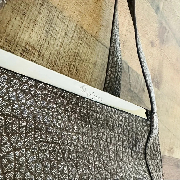 NWOT Foley + Corinna Rare Metallic Large Tote Bag - Picture 7 of 12